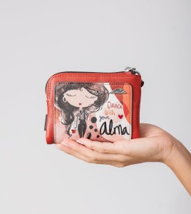 Grand portefeuille souple RFID Alma