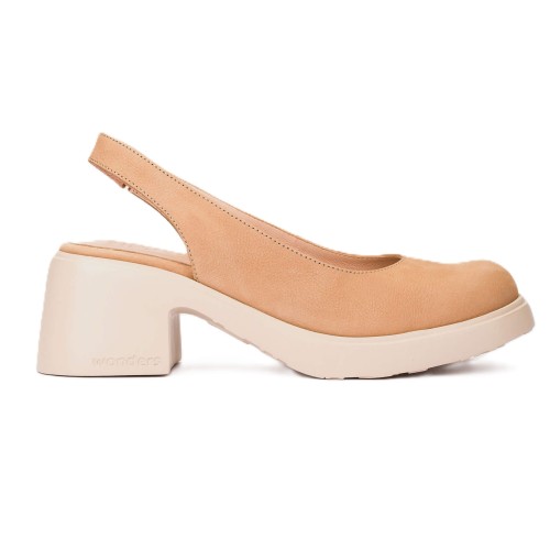BUTY WONDERS E-7132 NUBUK SAND