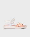SANDAŁY WONDERS C-6552 MELON VANILA